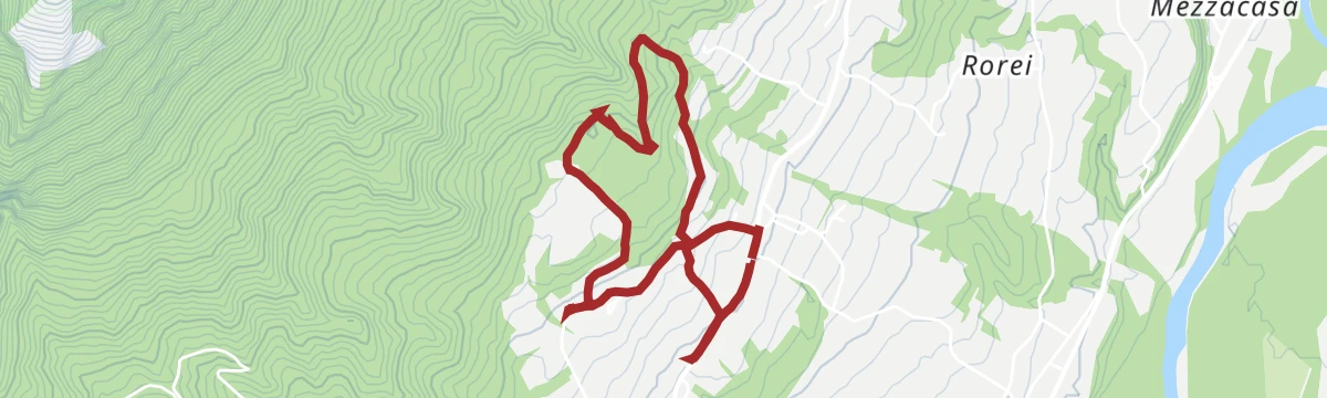 Route map: Sentiero San Bartolomeo “Dei Longobardi”
